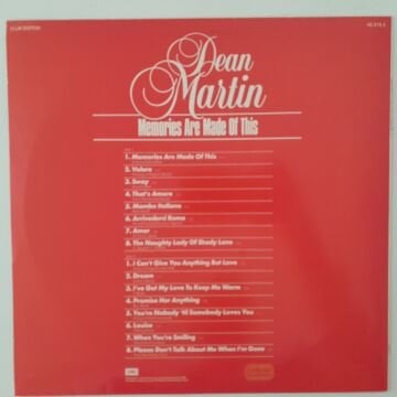Dean Martin – Memories Are Made Of This