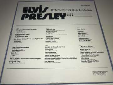 Elvis Presley ‎– King Of Rock 'N' Roll (3 LP Kutulu Set)