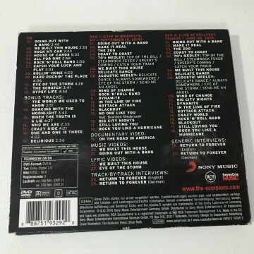 Scorpions – Return To Forever - Tour Edition  CD+ 2 DVD