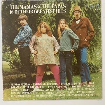 The Mamas & The Papas ‎– 16 Of Their Greatest Hits