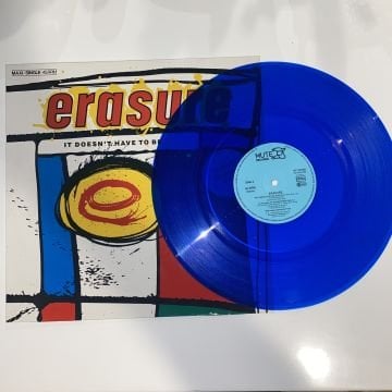 Erasure – It Doesn't Have To Be (Mavi Renkli Plak)