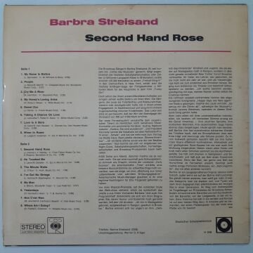 Barbra Streisand – Second Hand Rose