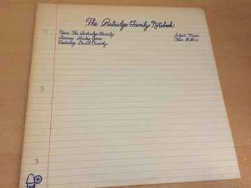 The Partridge Family Starring Shirley Jones (2) Featuring David Cassidy ‎– The Partridge Family Notebook