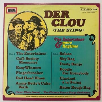 Der Clou - The Entertainer & More Ragtime