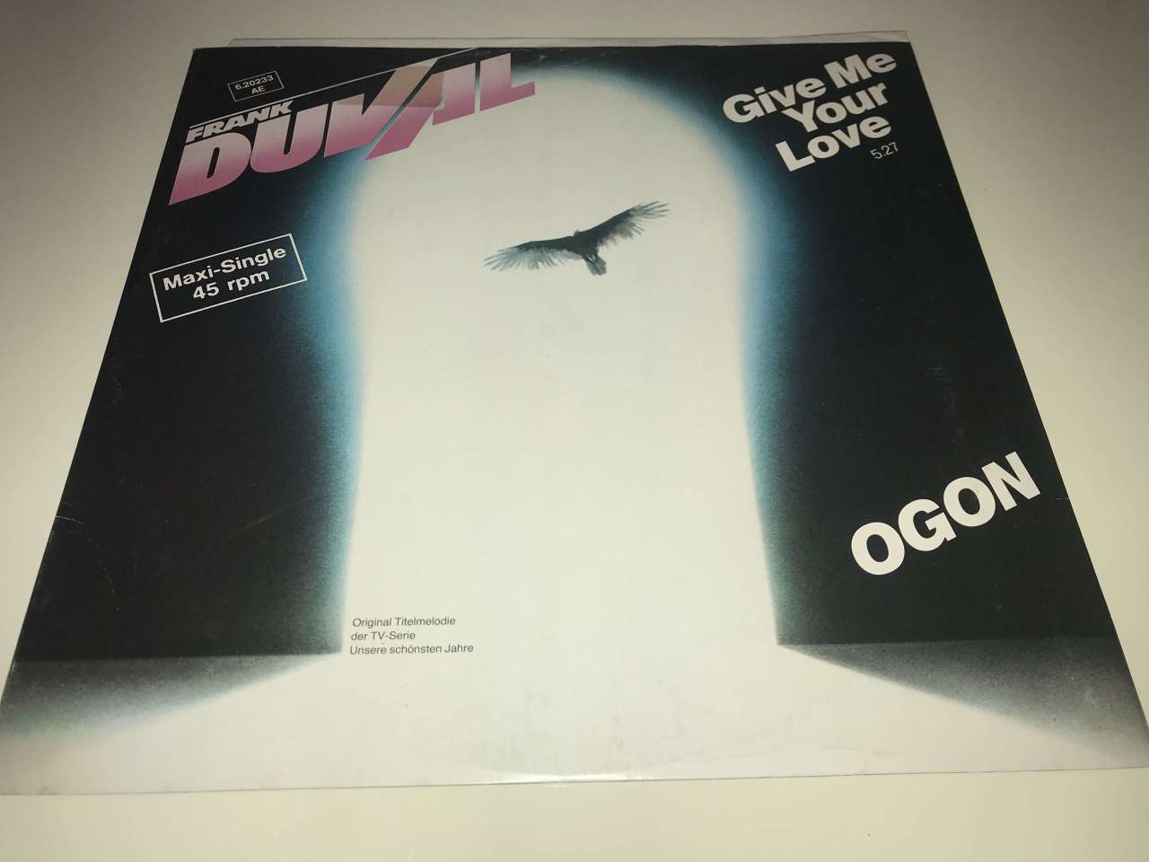 Frank Duval ‎– Give Me Your Love / Ogon