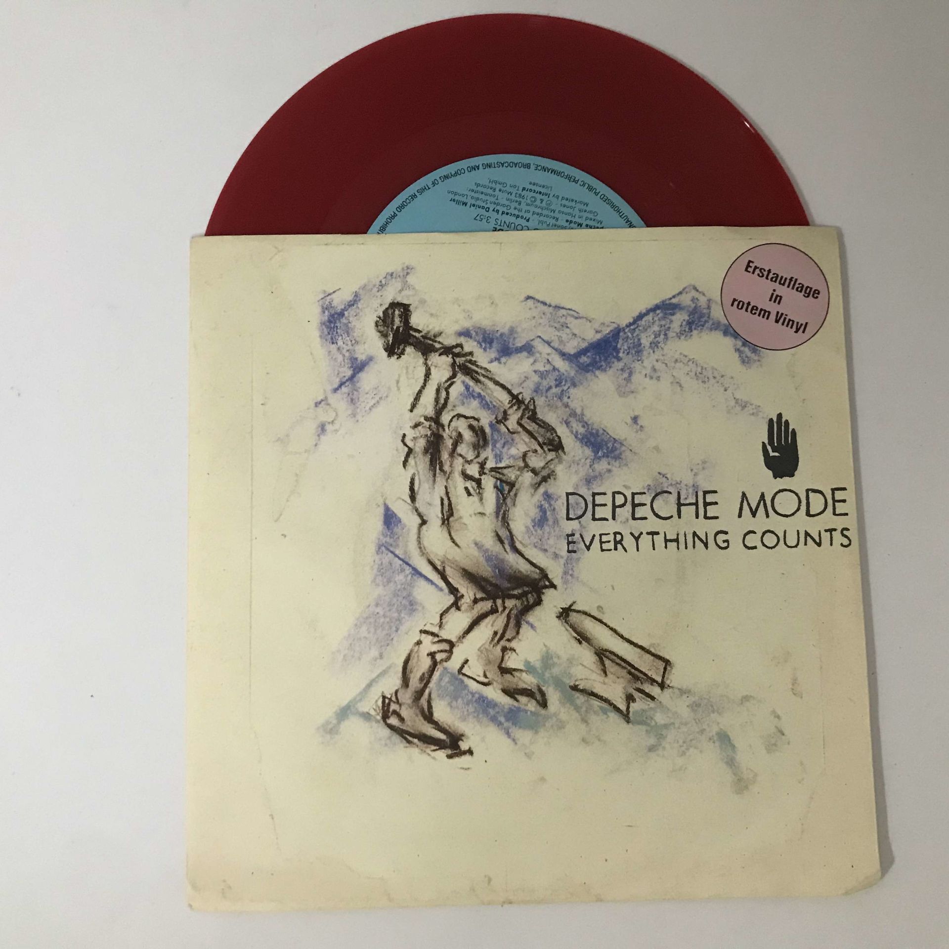 Depeche Mode – Everything Counts (Kırmızı Renkli Plak)