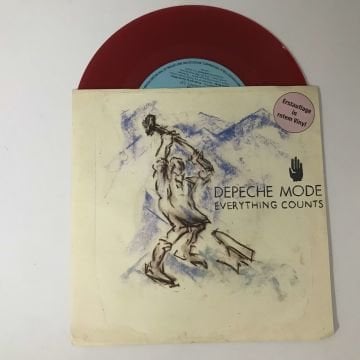 Depeche Mode – Everything Counts (Kırmızı Renkli Plak)