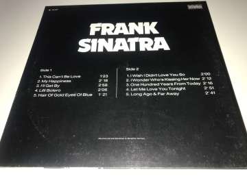 Frank Sinatra ‎– Frank Sinatra
