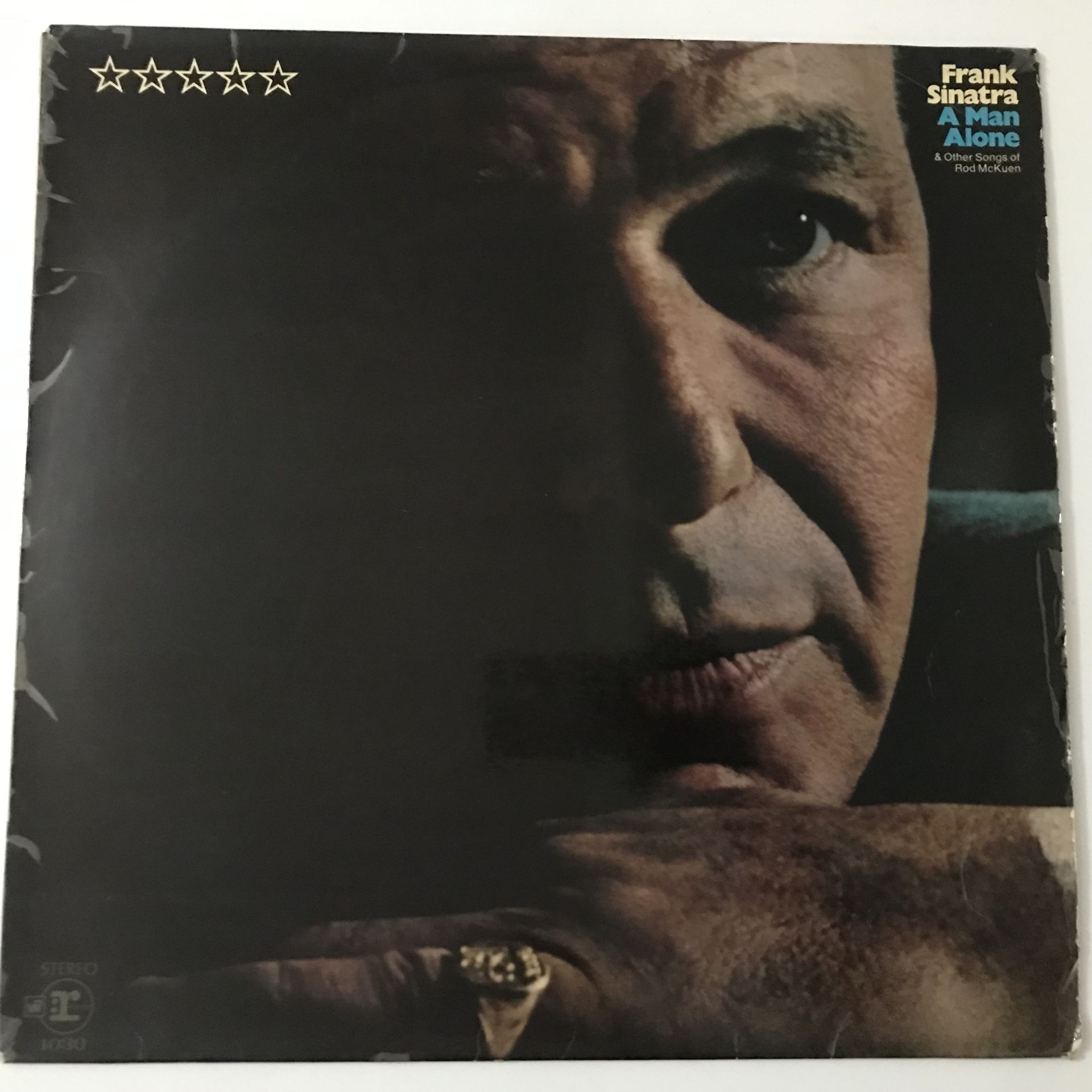 Frank Sinatra ‎– A Man Alone & Other Songs Of Rod McKuen