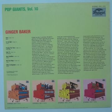 Ginger Baker – Pop Giants, Vol. 10