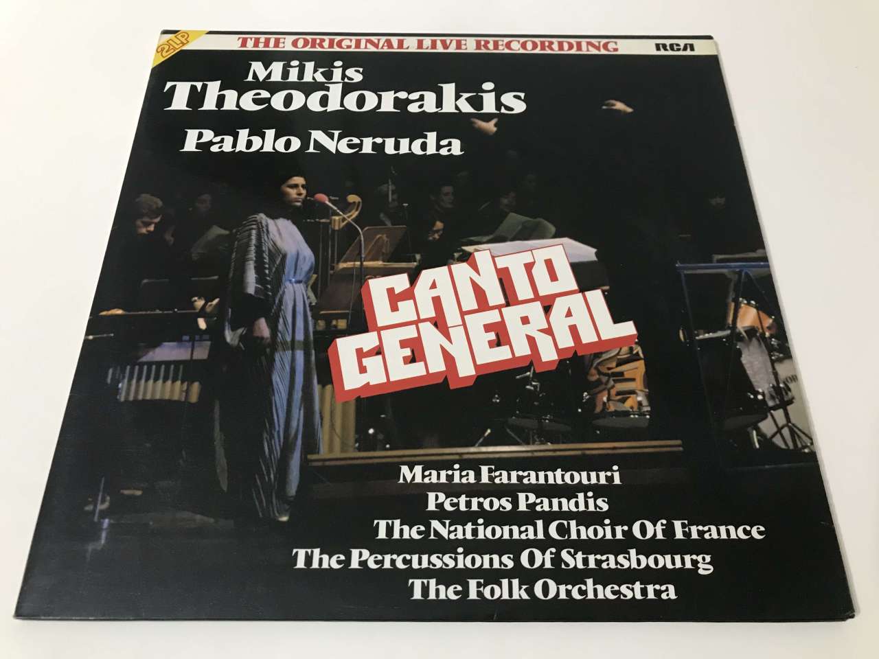 Mikis Theodorakis - Pablo Neruda – Canto General (The Original Live Recording) 2 LP