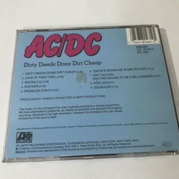 AC/DC – Dirty Deeds Done Dirt Cheap
