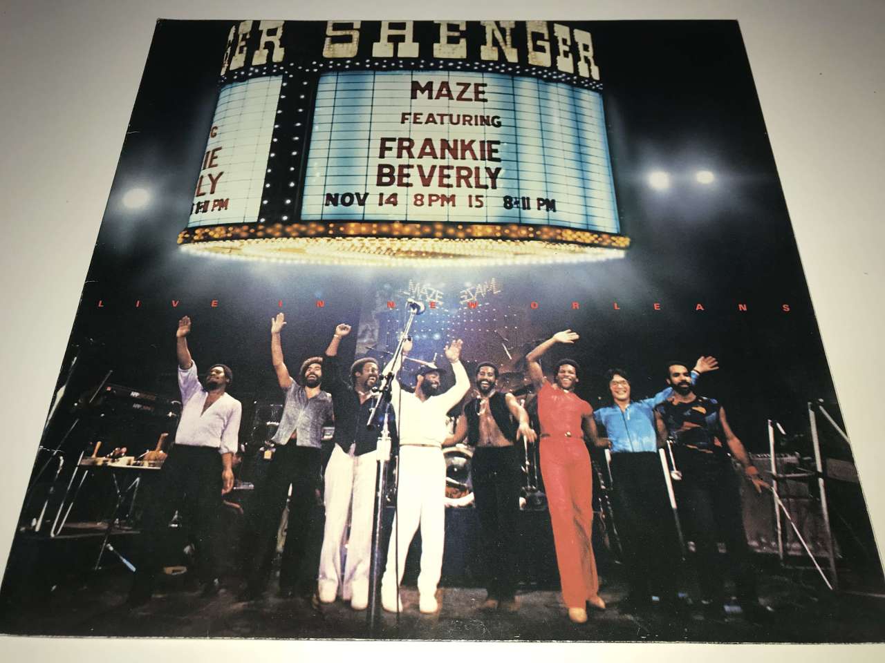 Maze Featuring Frankie Beverly ‎– Live In New Orleans 2 LP