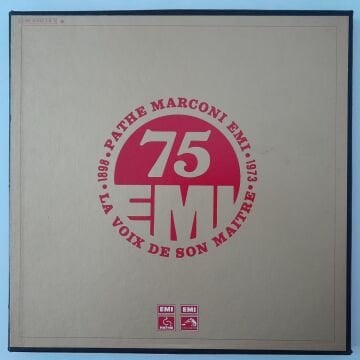 75 EMI Anniversaire (4 LP Kutulu Set) Kitapçıklı
