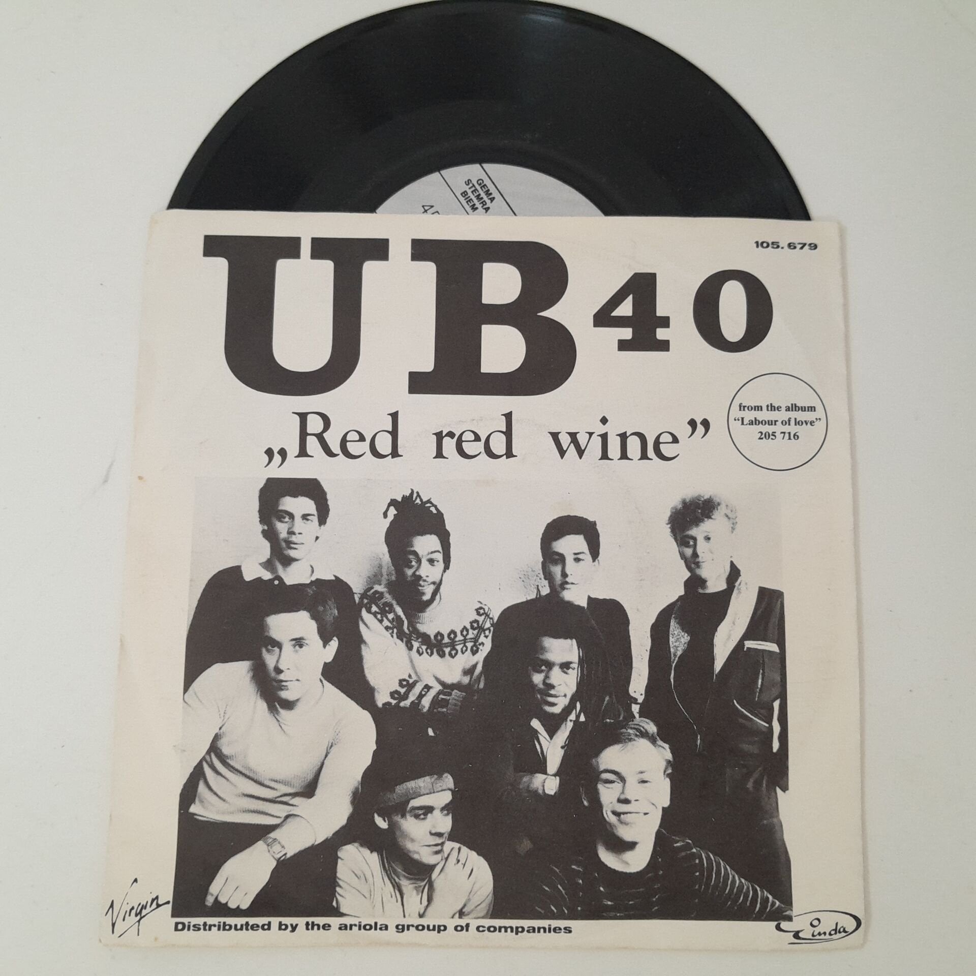 UB 40 – Red Red Wine