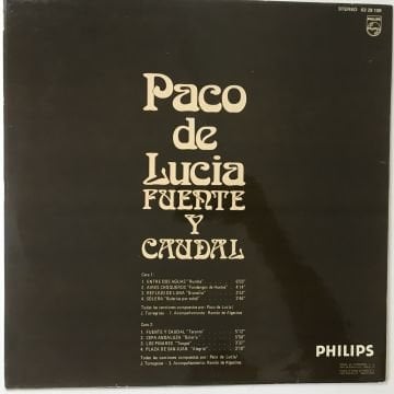 Paco De Lucia – Fuente Y Caudal