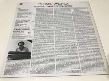 Richard Wagner - Eckart Sellheim – Transkriptionen Und Paraphrasen