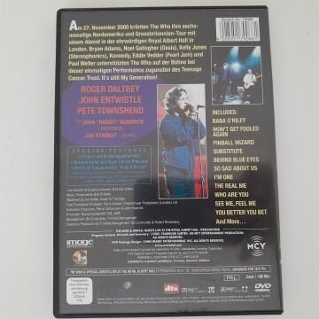 The Who & Special Guests – Live At The Royal Albert Hall  2 DVD