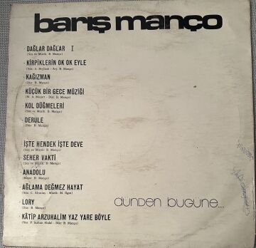 Barış Manço – Dünden Bugüne...