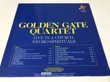Golden Gate Quartet – Live In A Church - Negro Spirituals