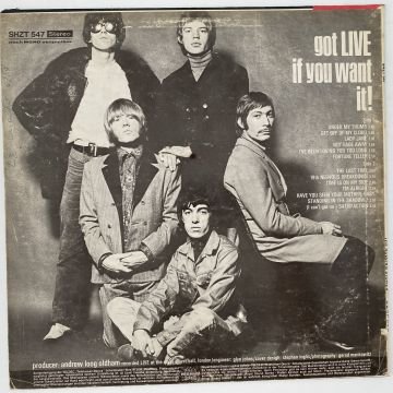 The Rolling Stones ‎– Got Live If You Want It!