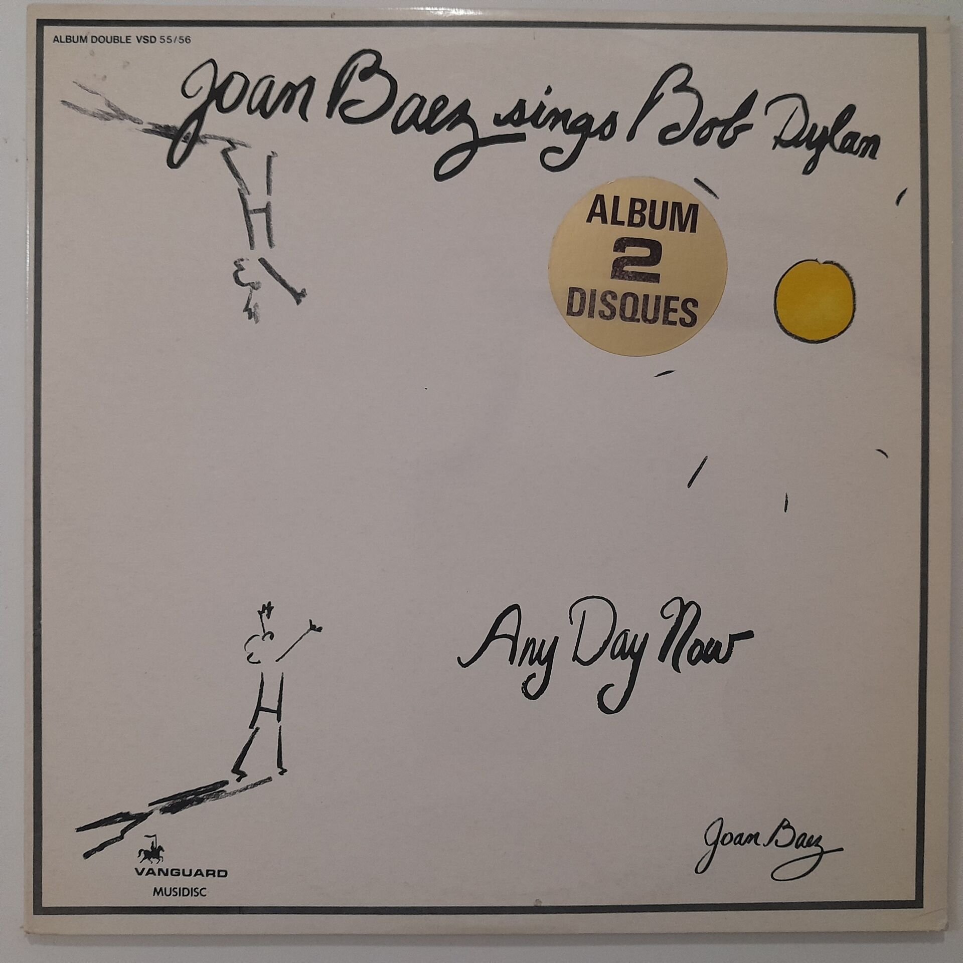 Joan Baez ‎– Any Day Now 2 LP