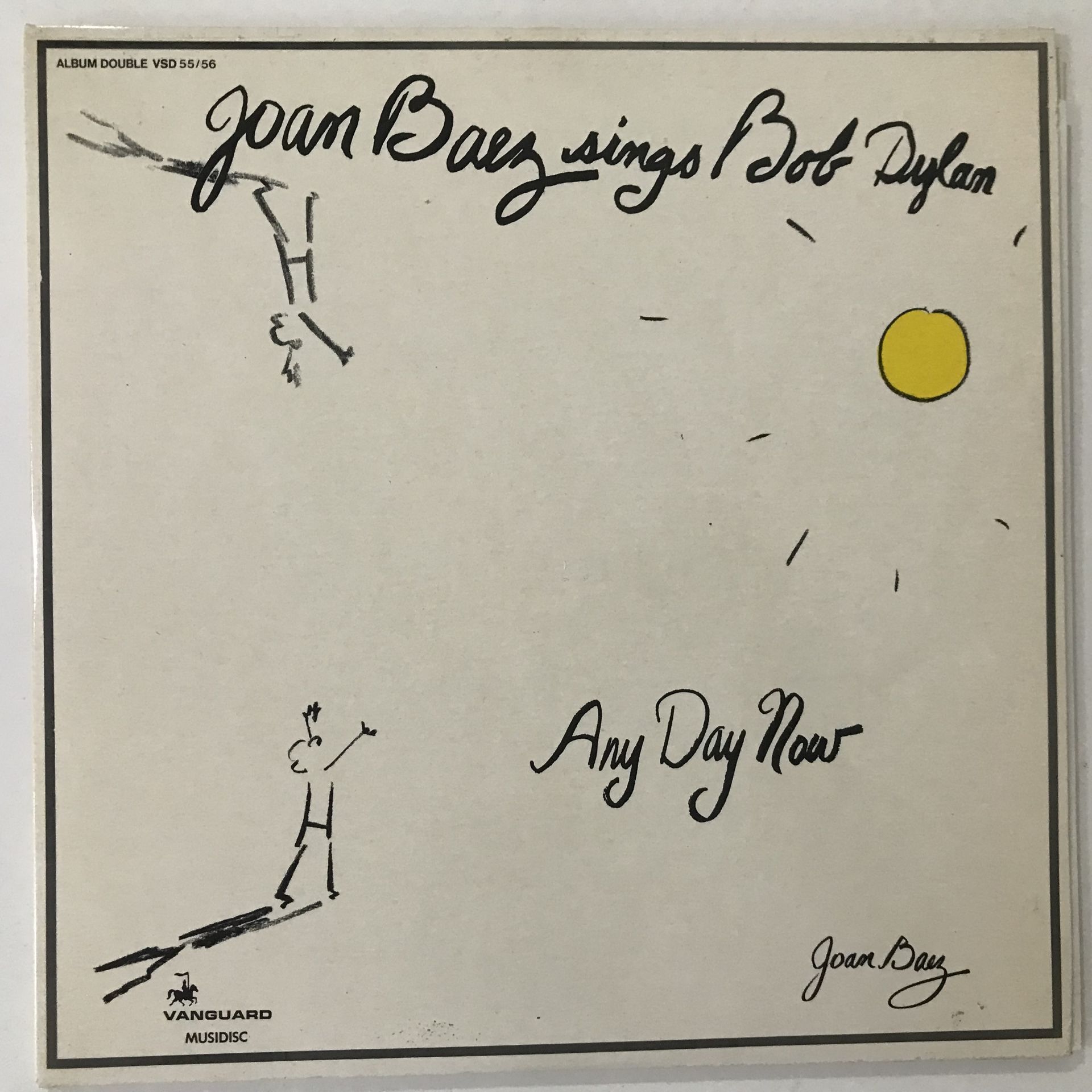 Joan Baez ‎– Any Day Now 2 LP