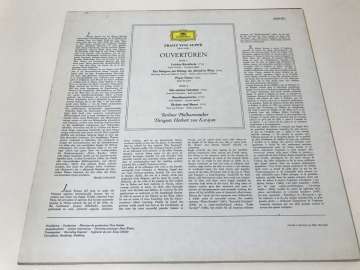 Suppé – Berliner Philharmoniker, Herbert von Karajan – Ouvertüren - Leichte Kavallerie·Pique Dame·Die Schöne Galathée·Dichter Und Bauer U.A.