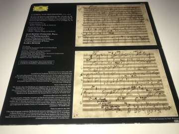 Ludwig van Beethoven – Wiener Philharmoniker · Vienna Philharmonic, Maurizio Pollini · Karl Böhm – Klavierkonzert · Piano Concerto No.4