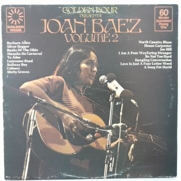 Joan Baez ‎– Golden Hour Presents Joan Baez Volume 2