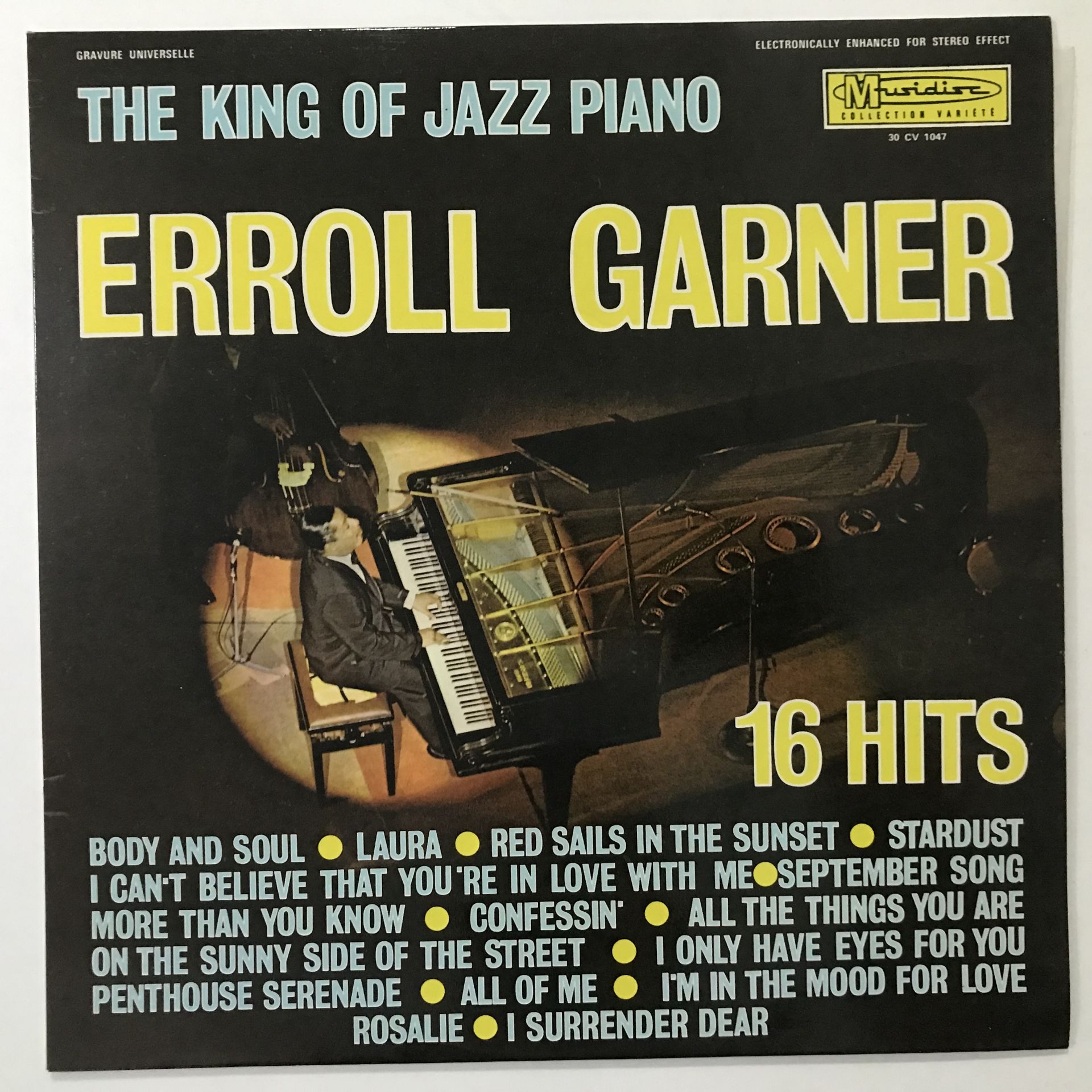 Erroll Garner – The King Of Jazz Piano - 16 Hits