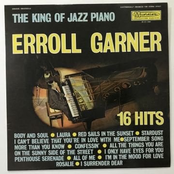 Erroll Garner – The King Of Jazz Piano - 16 Hits