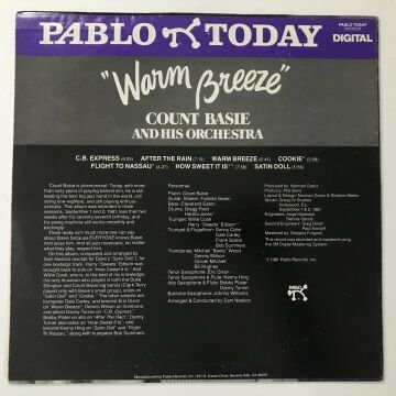 Count Basie And His Orchestra – Warm Breeze (Kırmızı Renkli Plak)
