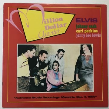 Elvis Presley & Carl Perkins & Jerry Lee Lewis & Johnny Cash – The Million Dollar Quartet