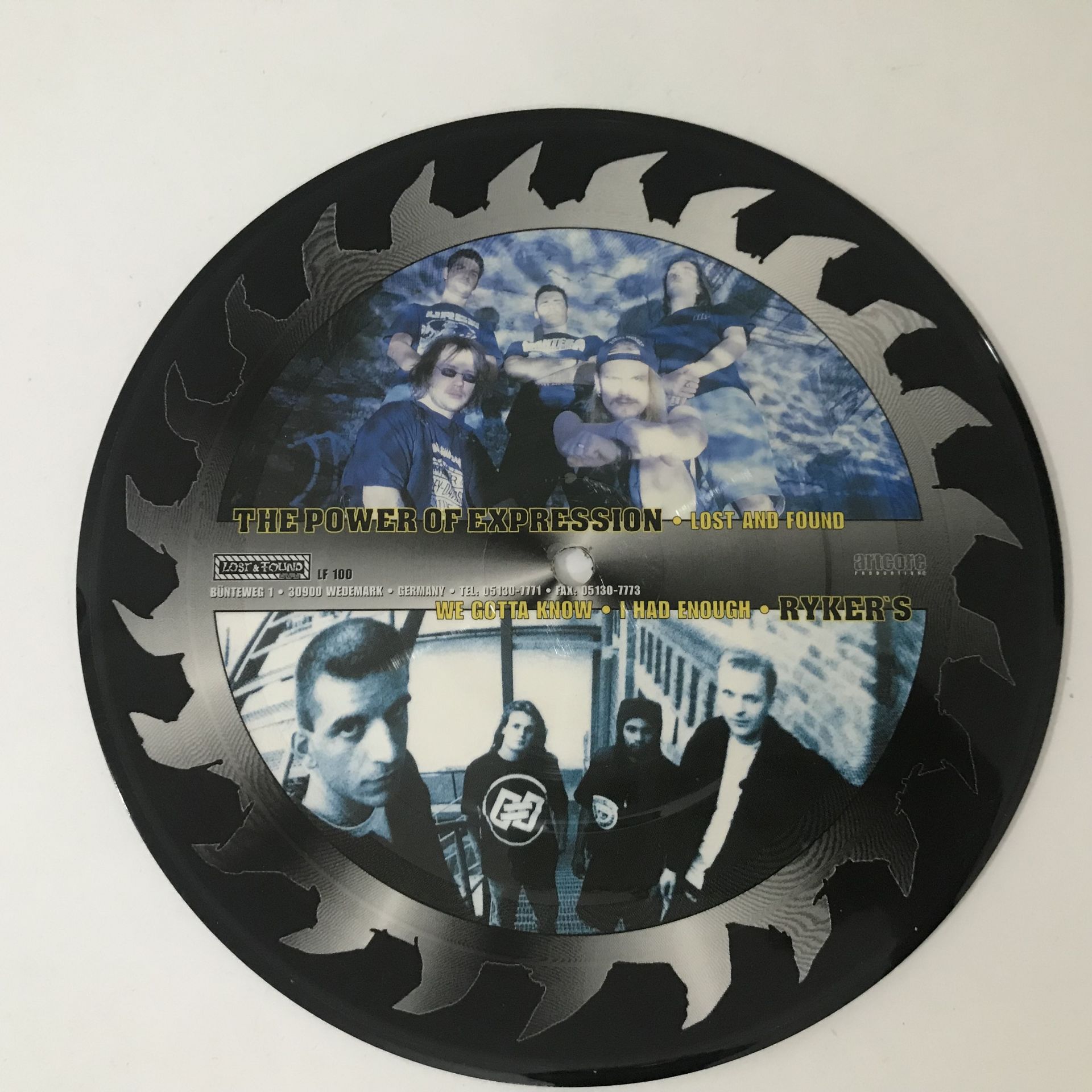 The Power Of Expression / Ryker's – Split (Resimli Plak)