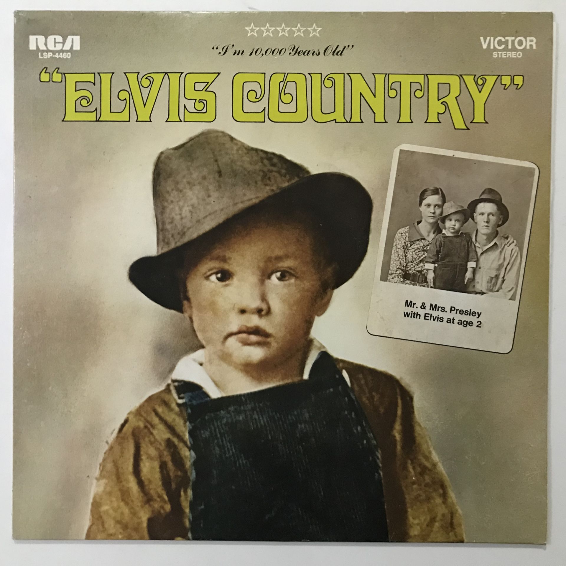Elvis Presley ‎– Elvis Country (I'm 10,000 Years Old)