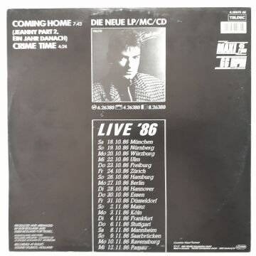 Falco ‎– Coming Home (Jeanny Part 2, Ein Jahr Danach)