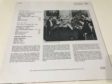 Wolfgang Amadeus Mozart, Carl Maria von Weber, Kálmán Berkes, Éder Quartet – Klarinettequintette