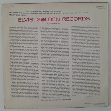 Elvis Presley – Elvis' Golden Records Volume 1