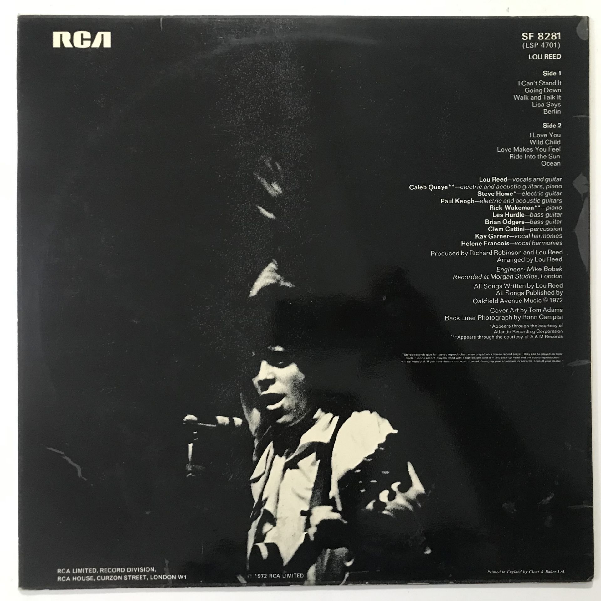 Lou Reed – Lou Reed Plak, CD, DVD Satın Al