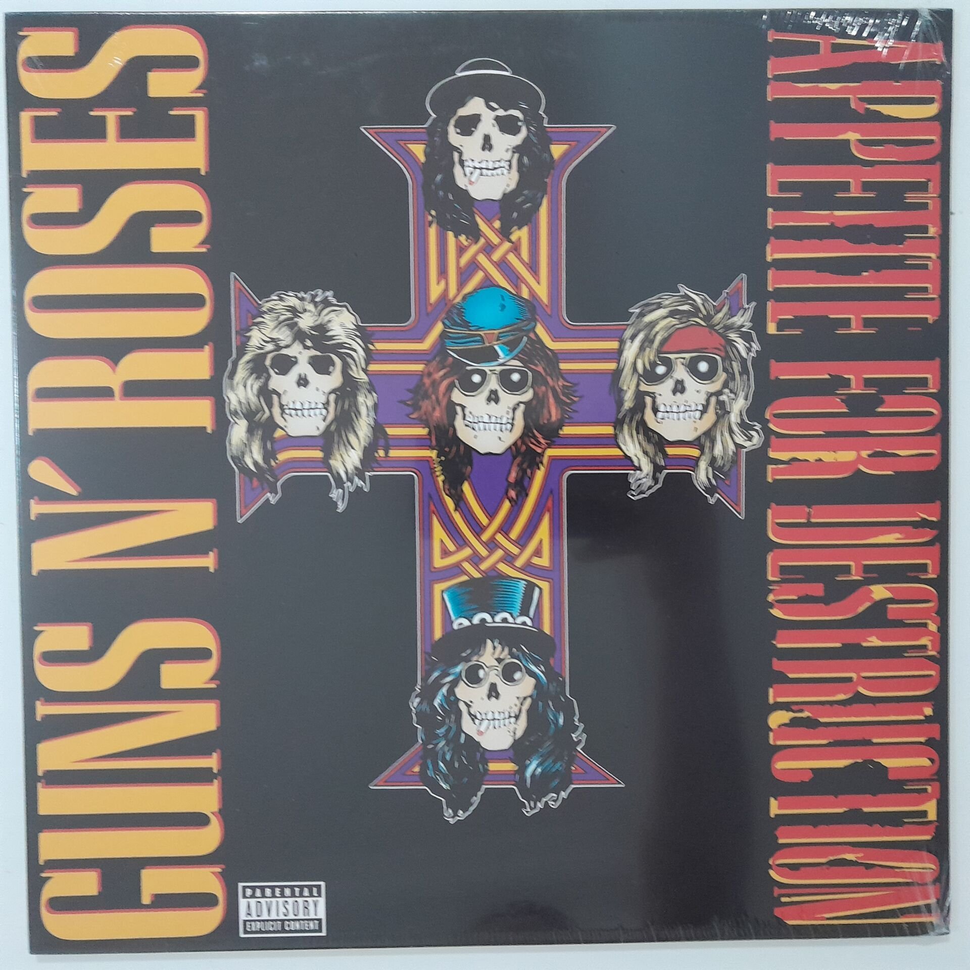 Guns N' Roses ‎– Appetite For Destruction (Ambalajı Açılmamış)