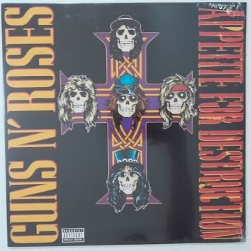 Guns N' Roses ‎– Appetite For Destruction (Ambalajı Açılmamış)