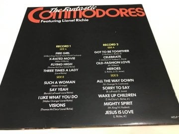 Commodores ‎– The Fantastic Commodores 2 LP