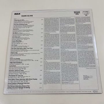 Elvis Presley – Rare Elvis
