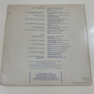 Elvis Presley ‎– A Legendary Performer - Volume 3 (Resimli Plak)