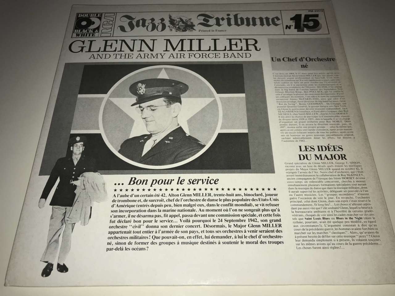 Glenn Miller And The Army Air Force Band ‎– Glenn Miller And The Army Air Force Band- Jazz Tribune No. 15 2 LP
