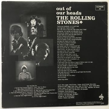 The Rolling Stones ‎– Out Of Our Heads
