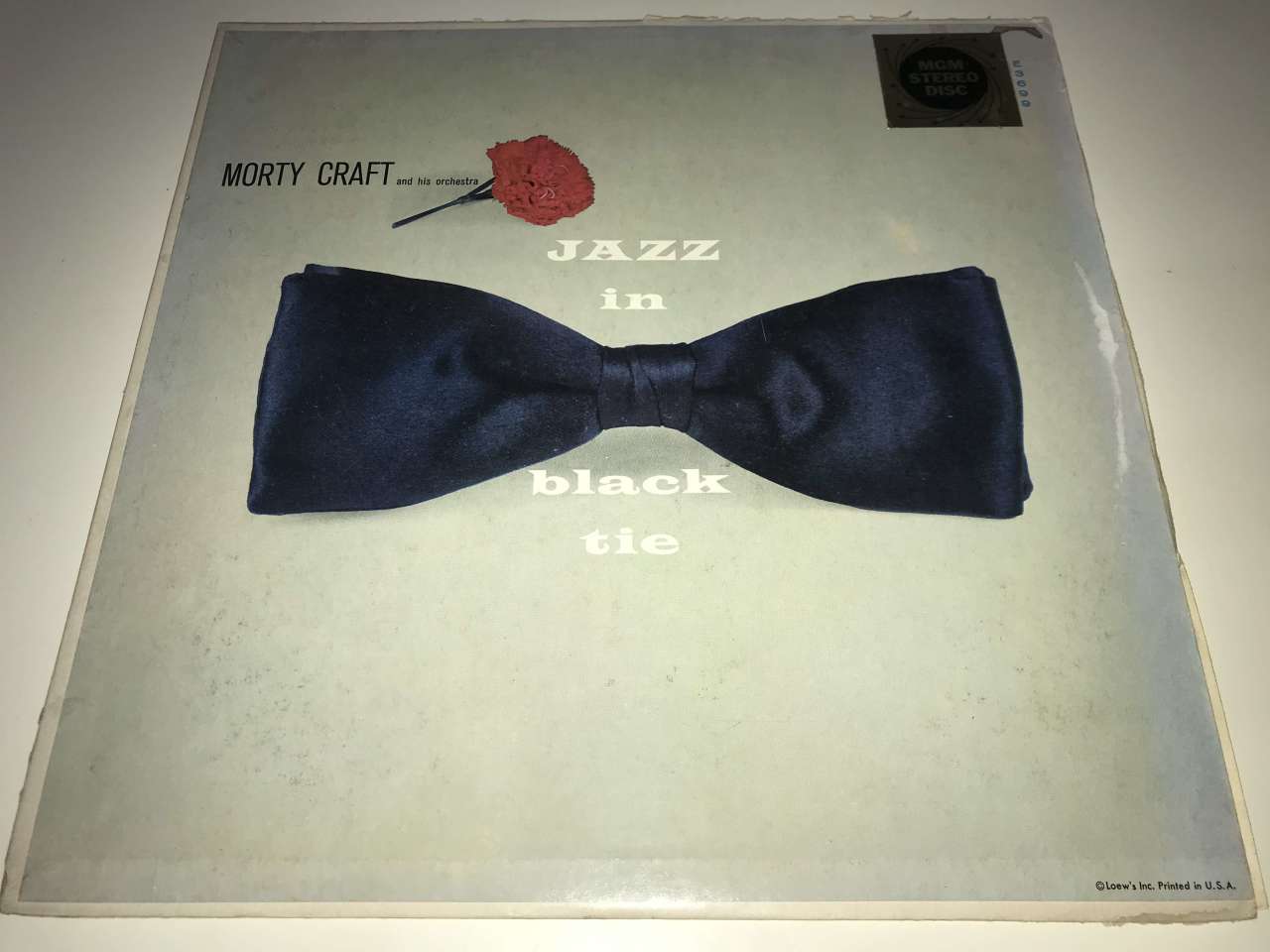 Morty Craft And His Orchestra ‎– Jazz In Black Tie