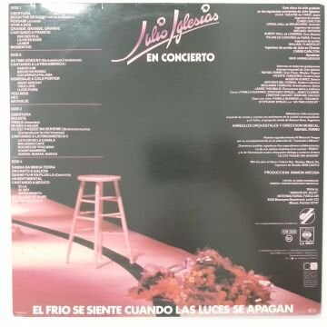 Julio Iglesias ‎– En Concierto 2 LP