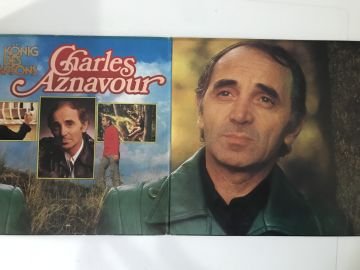 Charles Aznavour ‎– König Des Chansons 3 LP